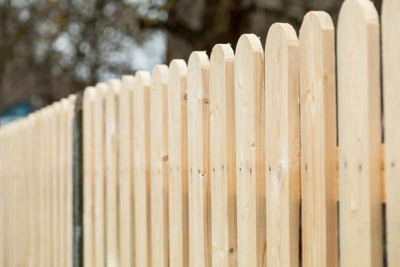 Completed Wooden Fence